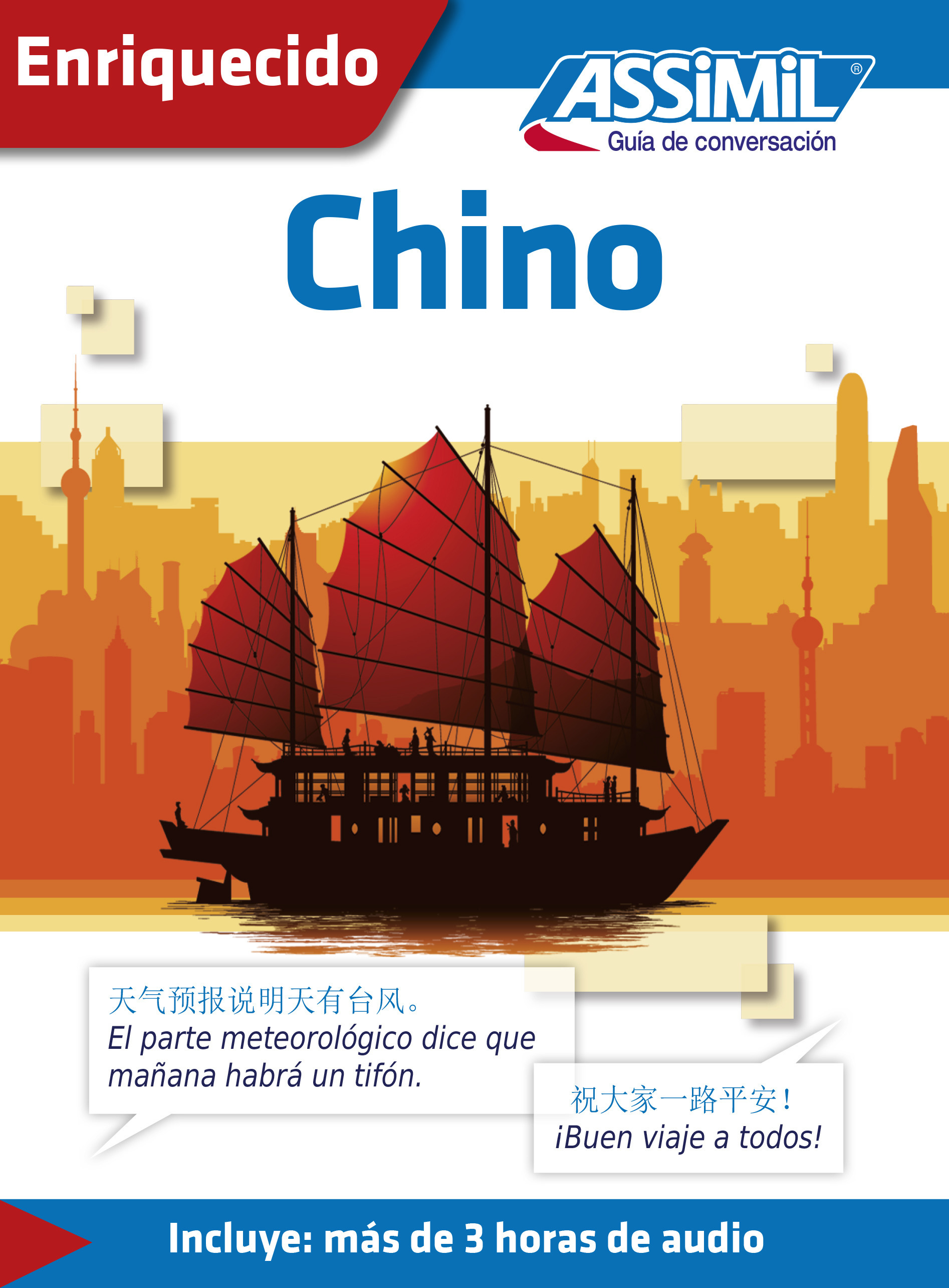 Couverture ebook de Chino - Guía de conversación, de Lan Ye