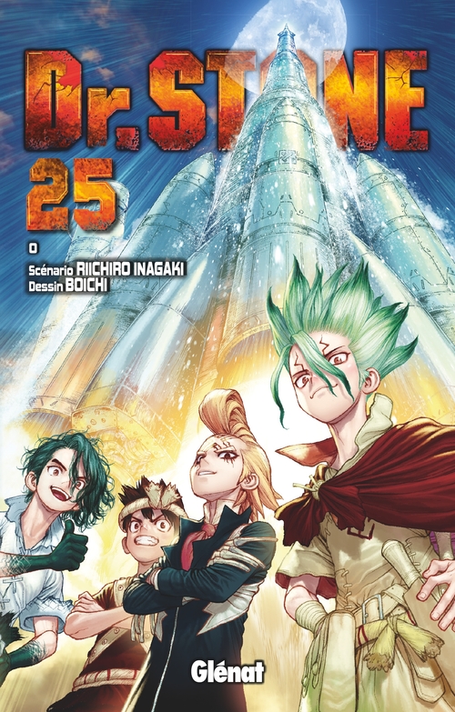 Couverture ebook de Dr. Stone - Tome 25, de Riichirô Inagaki, Boichi