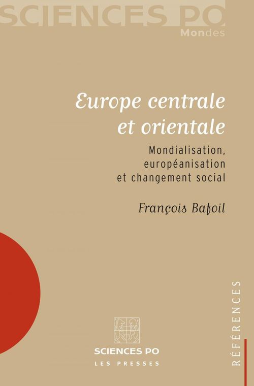 Couverture ebook de Europe centrale et orientale, de François Bafoil
