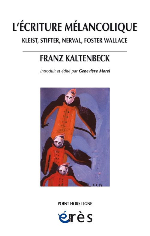 Couverture ebook de L'écriture mélancolique, de Franz Kaltenbeck