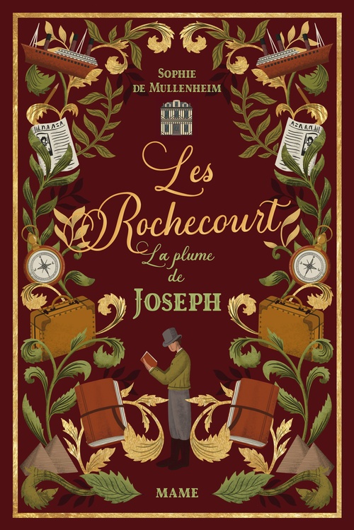 ebook cover of La plume de Joseph, by Sophie de Mullenheim, Lucy Rose