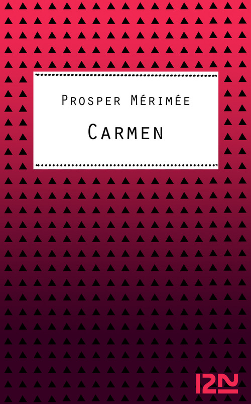 ebook cover of Carmen, by Prosper Mérimée