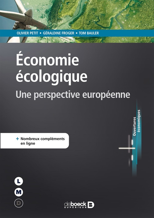 ebook cover of Économie écologique, by Tom Bauler, Olivier Petit, Géraldine Froger