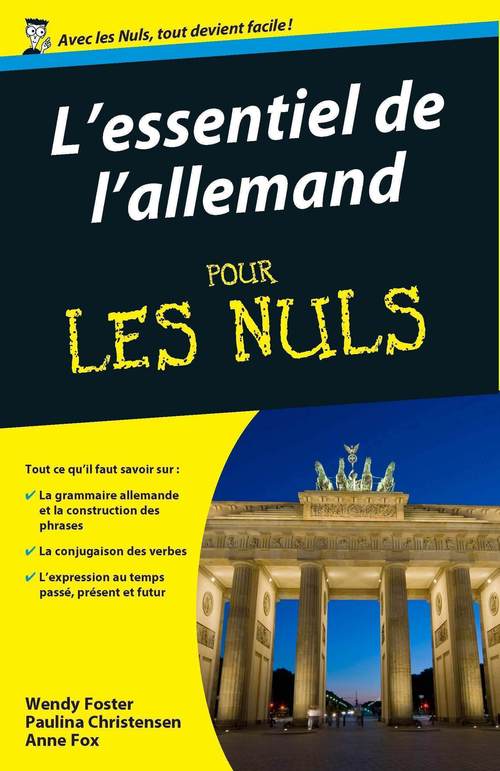 ebook cover of L'essentiel de l'Allemand pour les nuls, by Wendy Forster, Marie-Helene Correard