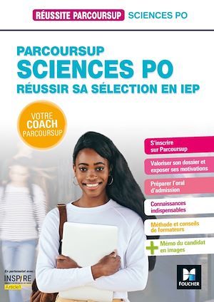 ebook cover of Réussite Parcoursup - Réussir son entrée en IEP (Sciences po), by Marianne Fougère