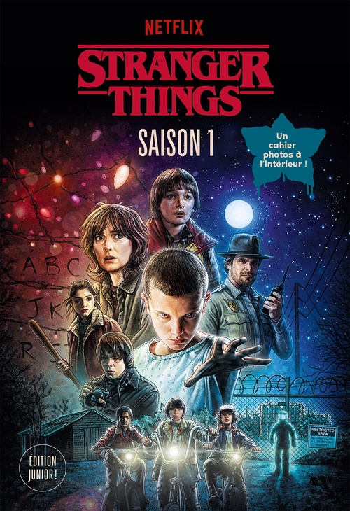 Couverture ebook de Stranger Things - Saison 1, de Matthew J. Gilbert