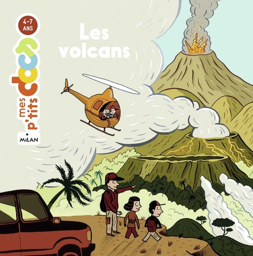 Couverture ebook de Les Volcans NE, de Stéphanie Ledu