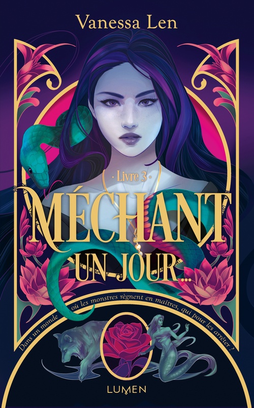 Couverture ebook de Les Monstres - Tome 3 Méchant un jour..., de Vanessa Len