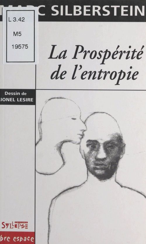 ebook cover of La prospérité de l'entropie, by Silberstein Marc