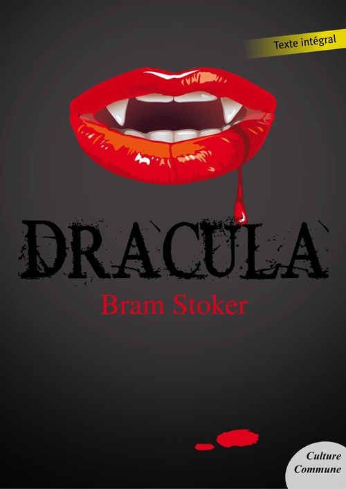 ebook cover of Dracula, by Bram Stoker