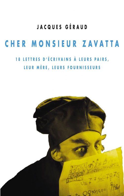 Couverture ebook de Cher Monsieur Zavatta, de Jacques Géraud