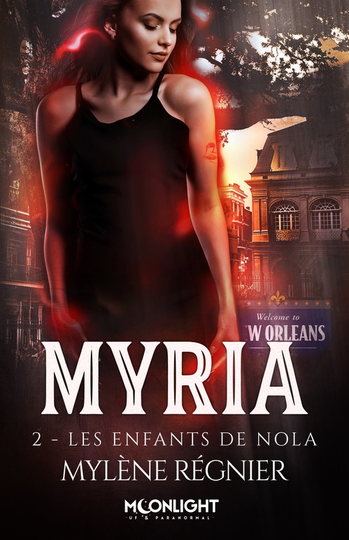 Couverture ebook de Les enfants de Nola, de Mylène Regnier