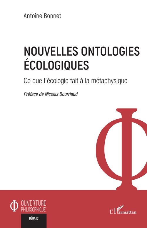 ebook cover of Nouvelles ontologies écologiques, by Antoine Bonnet