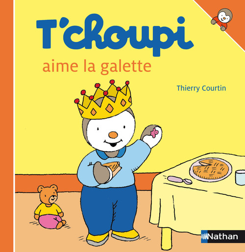 ebook cover of T'choupi aime la galette, by Thierry Courtin