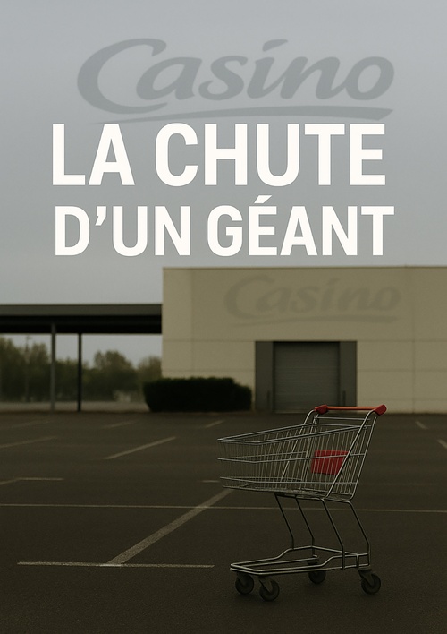 Couverture ebook de CASINO -- LA CHUTE D'UN GÉANT, de Un Ancien Salarie