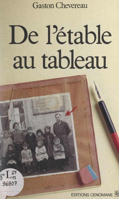 ebook cover of De l'étable au tableau, by Gaston Chevereau