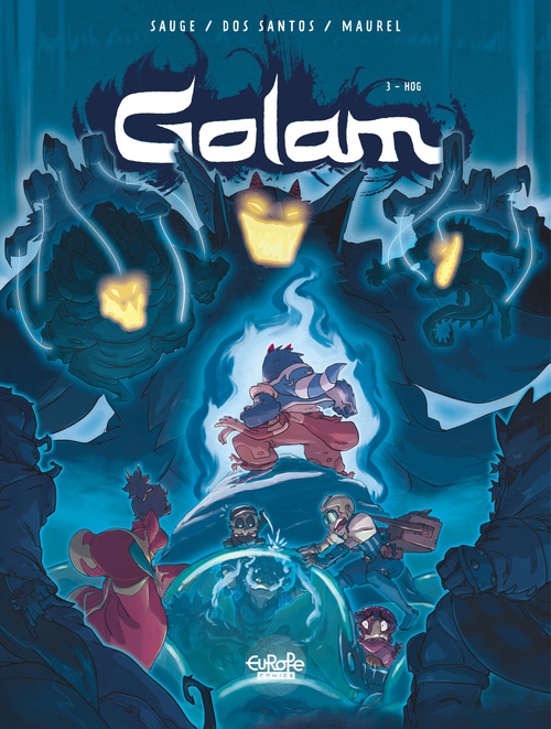Couverture ebook de Golam - Volume 3 - Hog, de Sylvain Dos Santos, Antoine Maurel