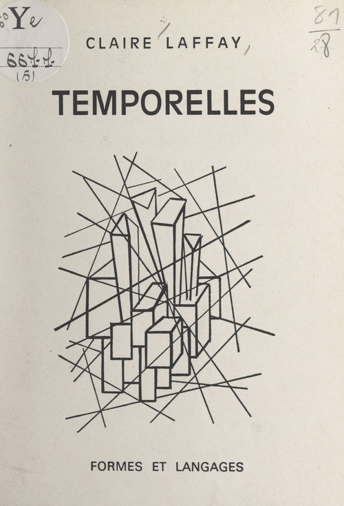 ebook cover of Temporelles, by Claire Laffay