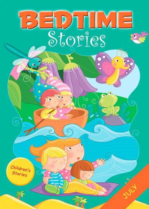 ebook cover of 31 Bedtime Stories for July, by Bedtime Stories, Sally-Ann Hopwood