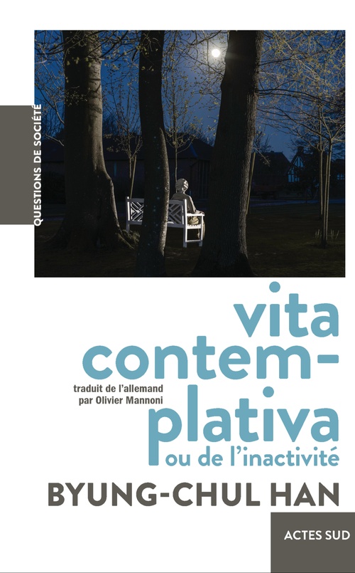 ebook cover of Vita contemplativa, by Byung-Chul Han