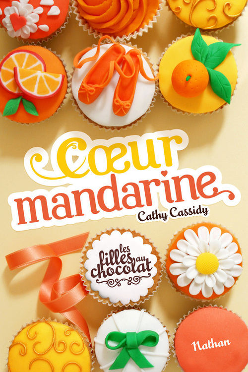 ebook cover of Les Filles au chocolat 3 - Coeur mandarine-EPUB2, by Cathy Cassidy
