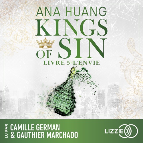 audiobook cover of Kings of Sin - Tome 5 L'envie, by Ana Huang