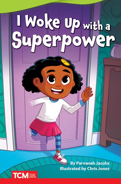 ebook cover of I Woke Up with a Superpower, by Parvaneh Jacobs