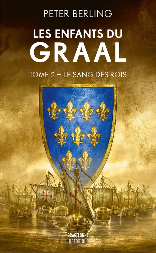 Couverture ebook de Les Enfants du Graal, T2 : Le Sang des rois, de Peter Berling