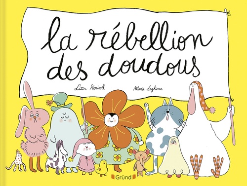 Couverture ebook de La rébellion des doudous, de Liza Kerivel