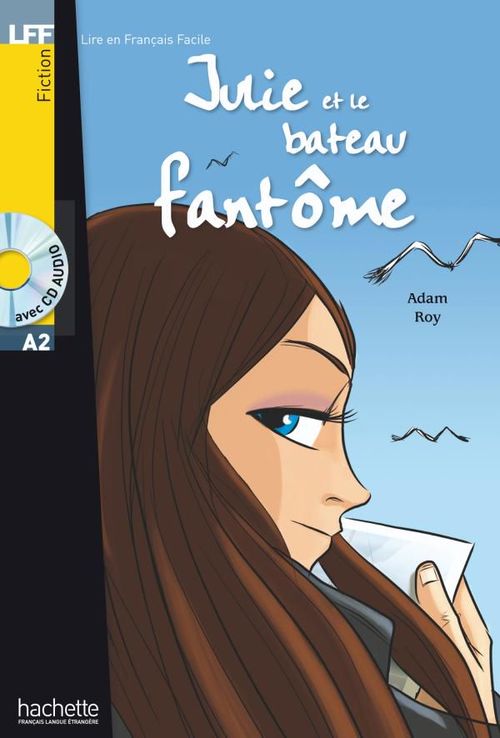 ebook cover of Julie et le bateau fantôme (A2), by Léo Lamarche