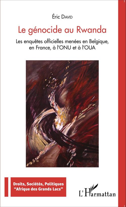 ebook cover of Le génocide au Rwanda, by Eric David