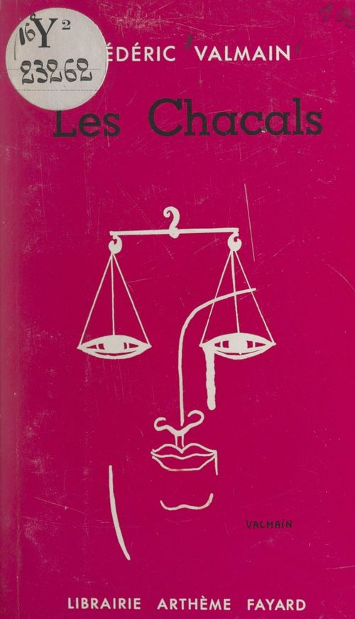 ebook cover of Les chacals, by Frederic Valmain