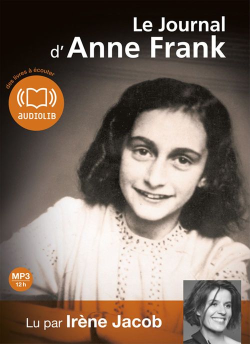 audiobook cover of Le journal d'Anne Frank, by Anne Frank