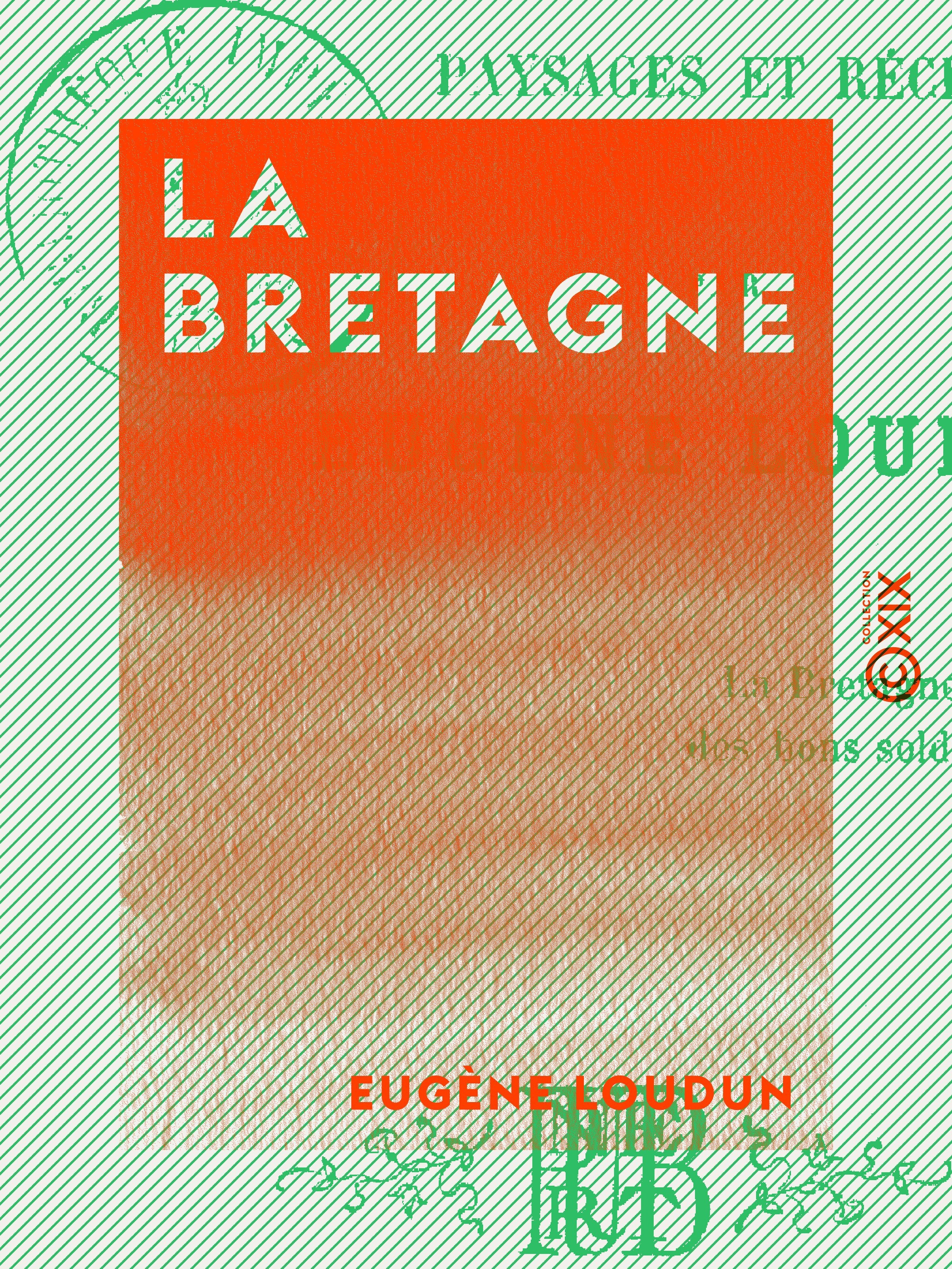 ebook cover of La Bretagne, by Eugene Loudun
