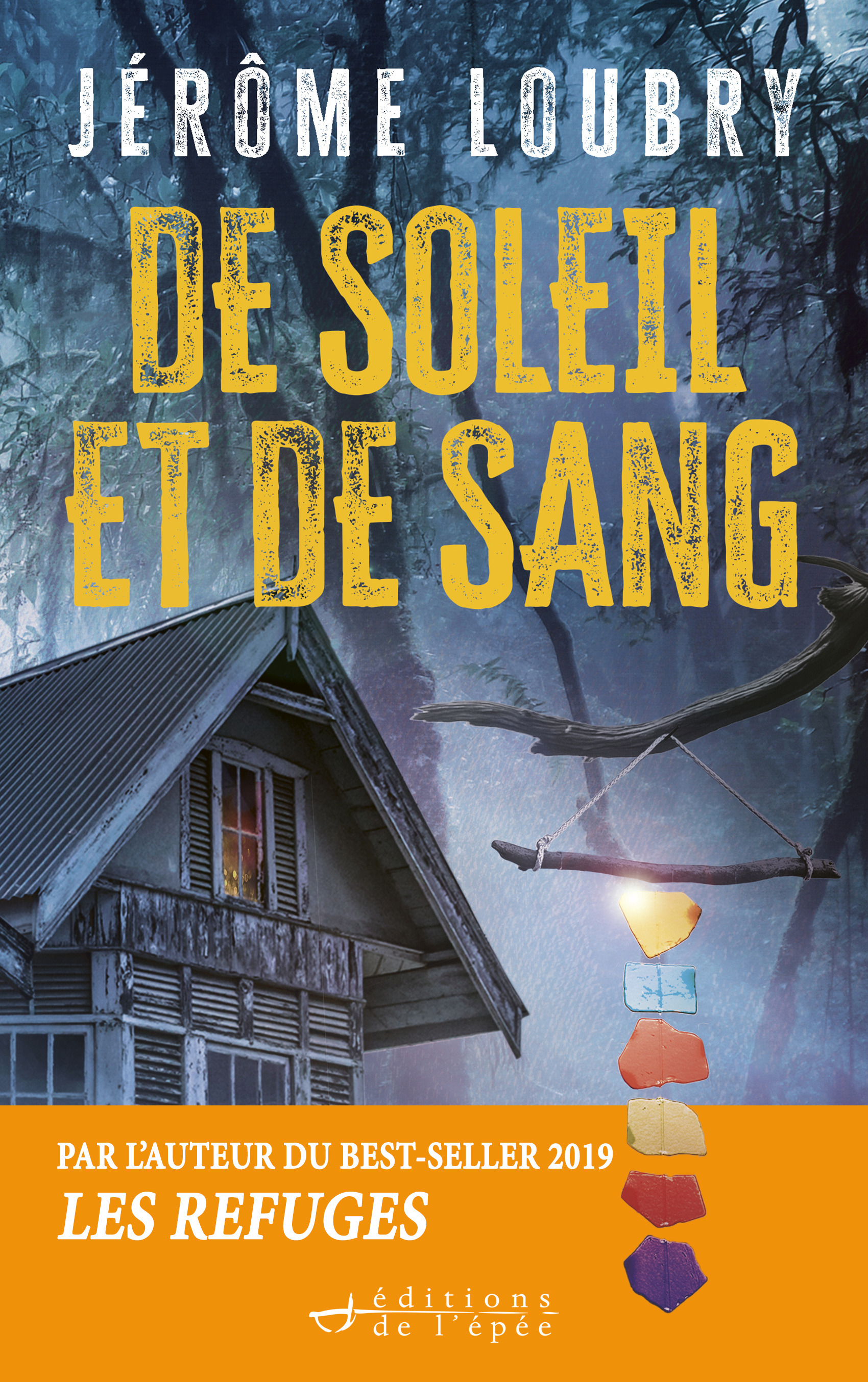 ebook cover of De soleil et de sang, by Jérôme Loubry