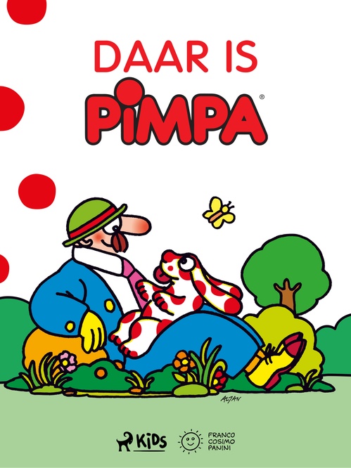 Couverture ebook de Pimpa - Daar is Pimpa!, de Altan