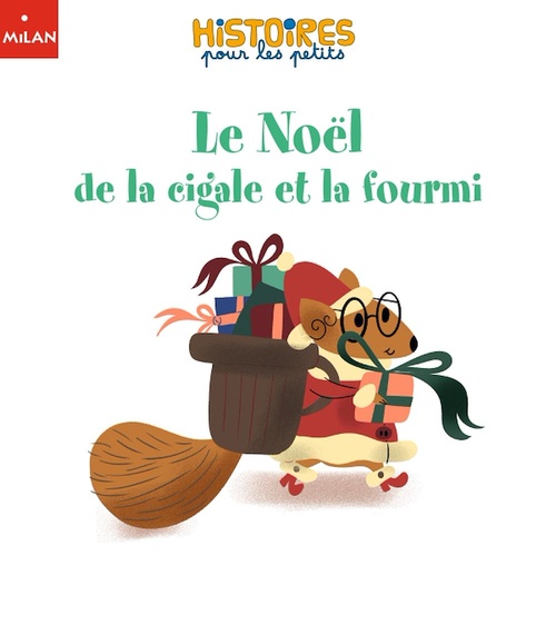 Couverture ebook de Le Noël de la cigale et la fourmi, de Nora Thullin