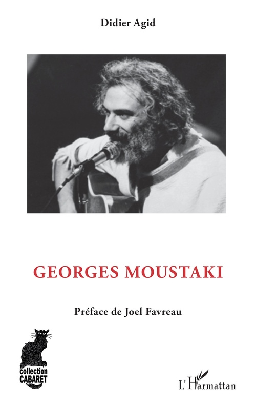 Couverture ebook de Georges Moustaki, de Didier Agid