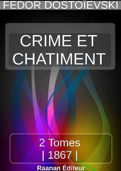 ebook cover of CRIME ET CHÂTIMENT, by Fedor Dostoievski