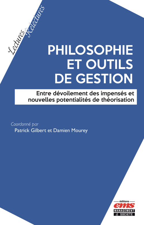 ebook cover of Philosophie et outils de gestion, by Patrick Gilbert, Damien Mourey