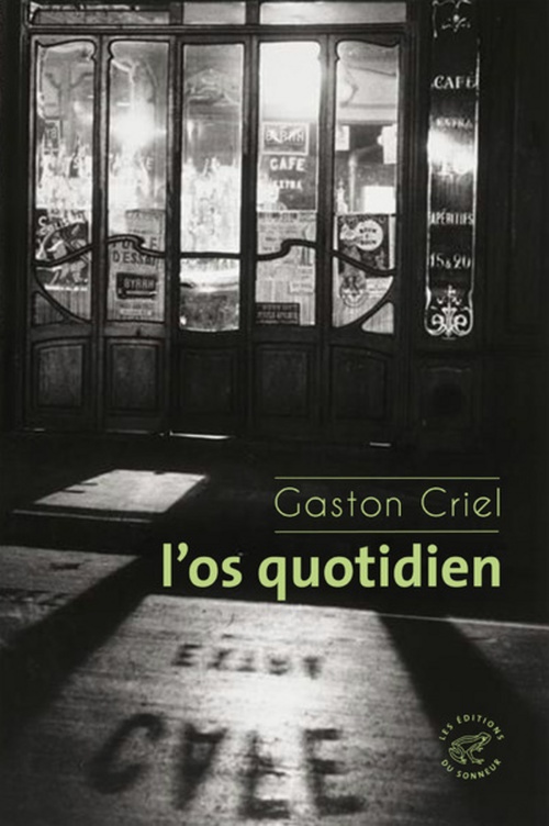 ebook cover of L'os quotidien, by Gaston Criel