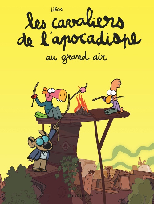 Couverture ebook de Les cavaliers de l'apocadispe - Tome 5 - au grand air, de Libon
