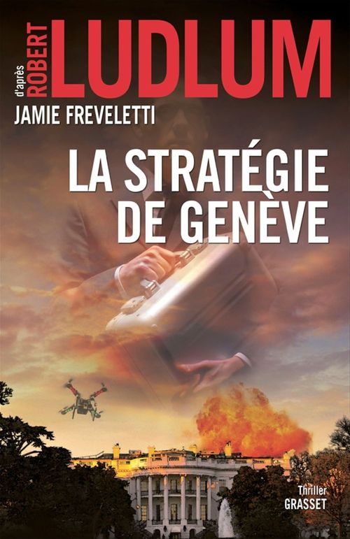 Couverture ebook de La stratégie de Genève, de Robert Ludlum