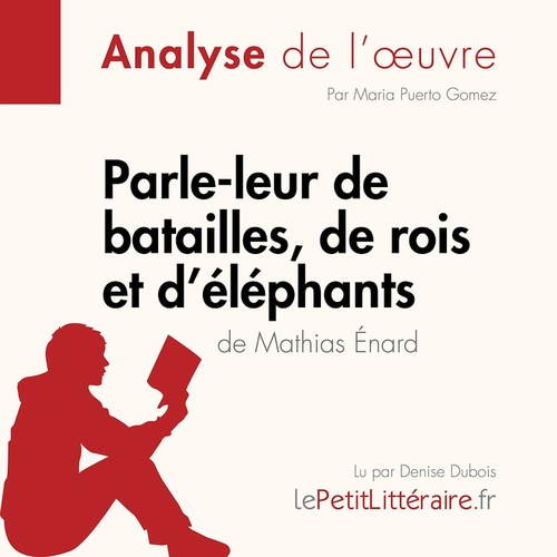 Couverture audiobook de Parle-leur de batailles, de rois et d'éléphants de Mathias Énard (Fiche de lecture), de Lepetitlitteraire, Maria Puerto Gomez