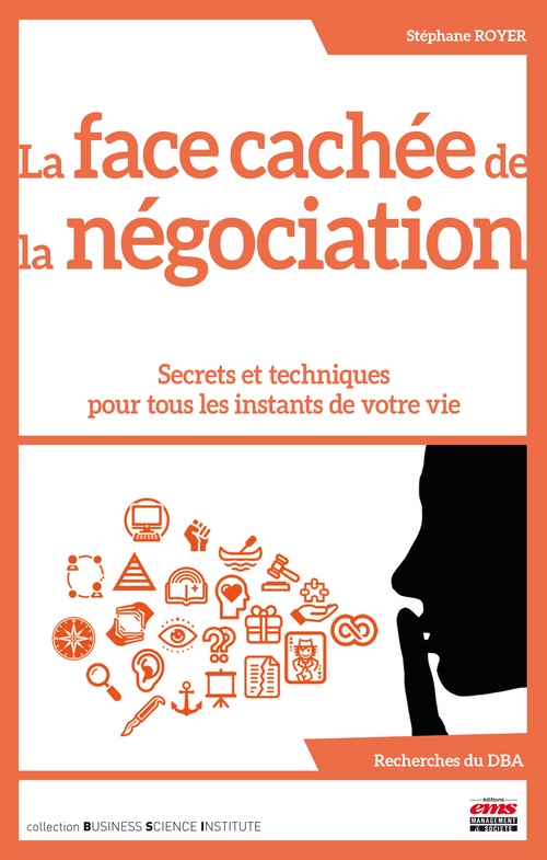 Couverture ebook de La face cachée de la négociation, de Stéphane Royer