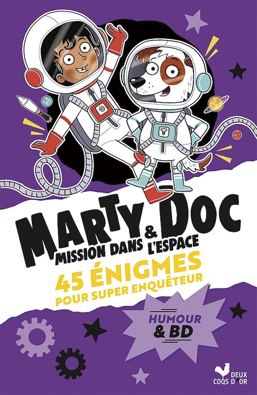 Couverture ebook de Marty et Doc - Mission d'urgence dans l'espace, de Tim Collins