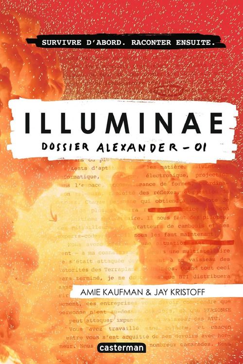 ebook cover of Illuminae (Tome 1) - Dossier Alexander -01, by Amie Kaufman, Jay Kristoff