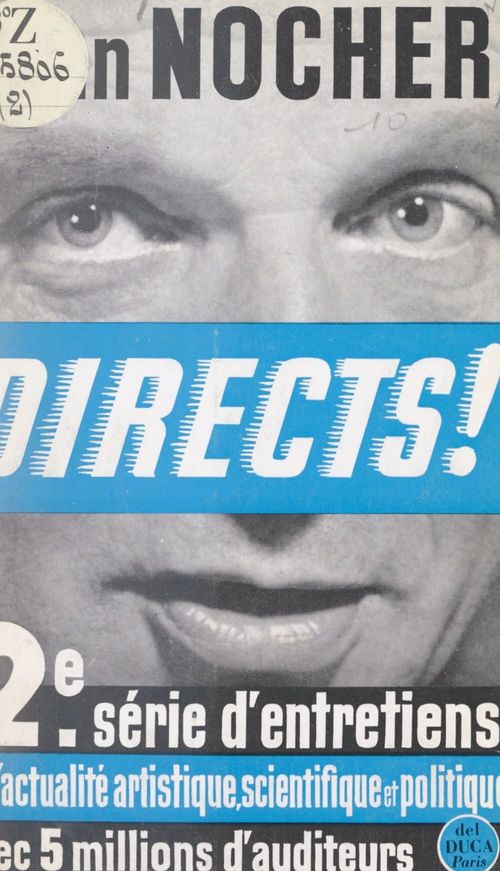Couverture ebook de Directs !, de Jean Nocher