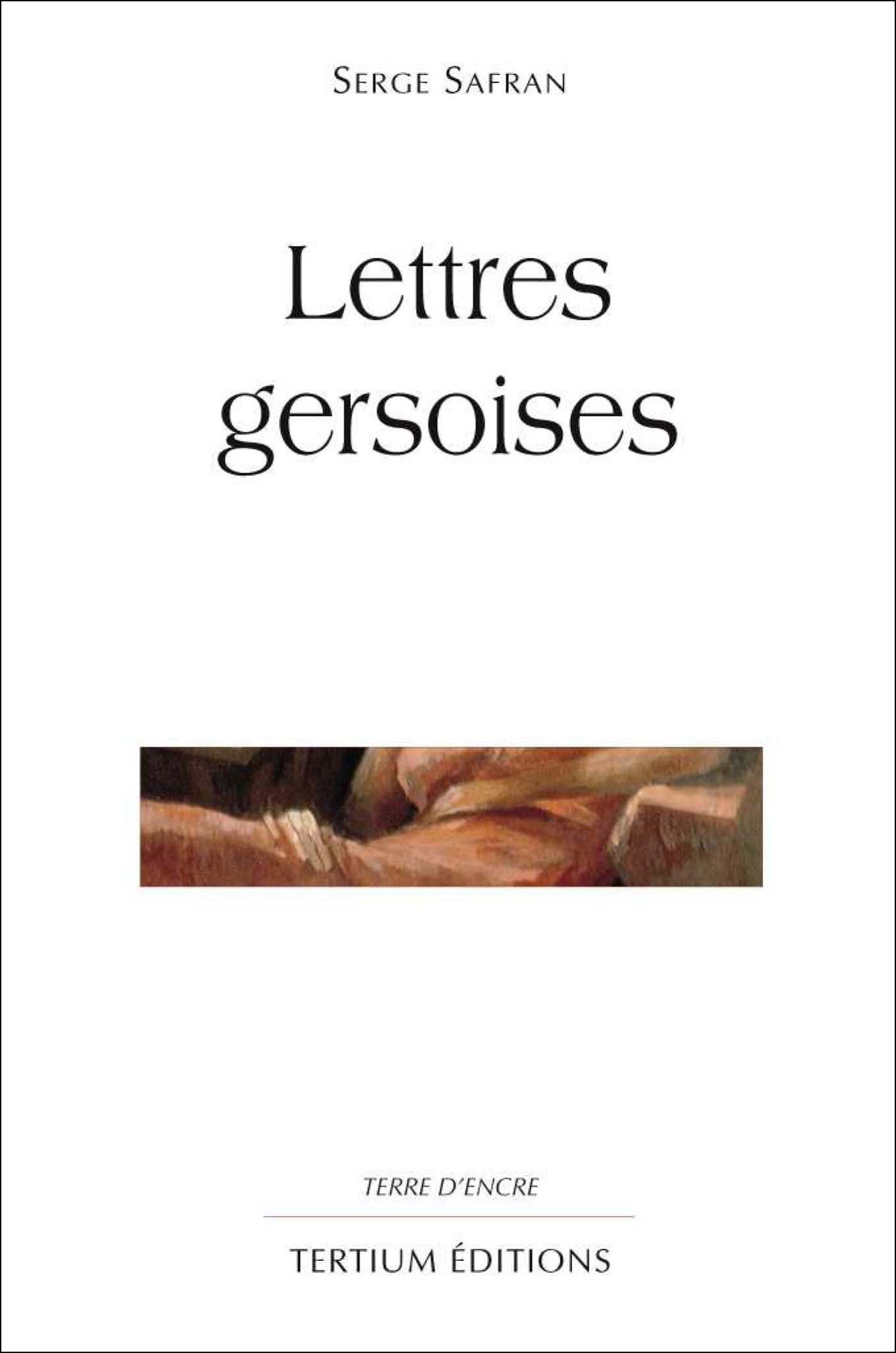 ebook cover of Lettres gersoises, by Serge Safran