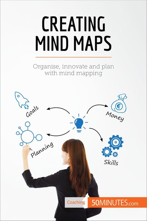 Couverture ebook de Creating Mind Maps, de 50minutes